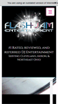 Mobile Screenshot of flashjamdjs.com
